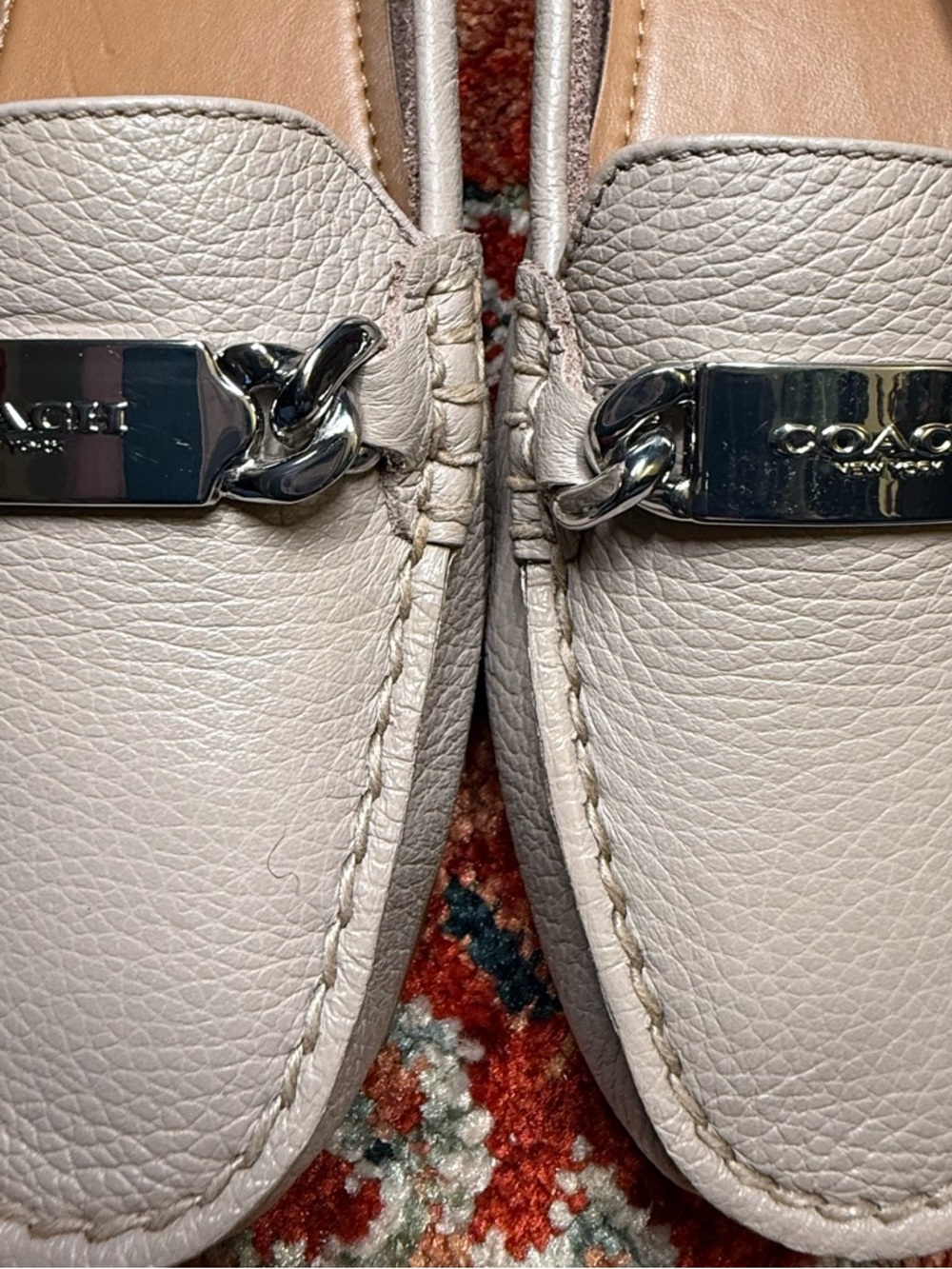 Coach BLUSH ONLY like new size 8 - Picture 4 of 5